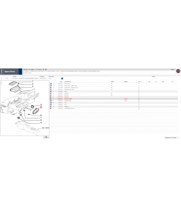 INTERRUTTORE RICICLO ARIA CONDIZIONATA FIAT BRAVA - BRAVO ORIGINALE 714448614