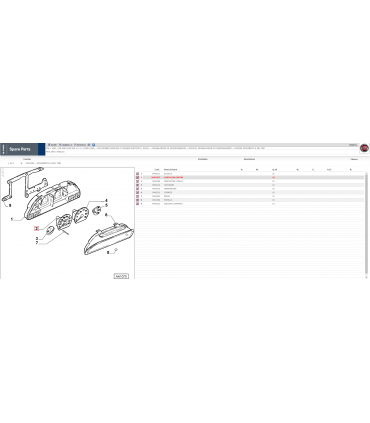 STRUMENTO INDICATORE CONTACHILOMETRI FIAT UNO R/89 1989-1995 - FIAT 9942507