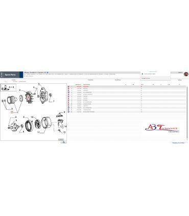 7638883 PULEGGIA ALTERNATORE FIAT PUNTO GT-TIPO-TEMPRA-LANCIA DELTA