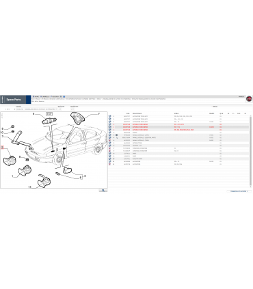 46557578 AVVISATORE ACUSTICO TONO BASSO FIAT BRAVA-BRAVO-MAREA