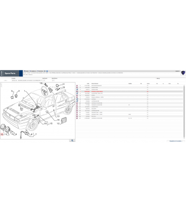 82470584 AVVISATORE ACUSTICO.TONO BASSO LANCIA DELTA EVOLUZIONE