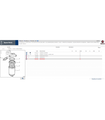 RESISTENZA TERMOCONTATTO FILTRO GASOLIO FIAT DUCATO COD. 9941060 NUOVO ORIGINALE