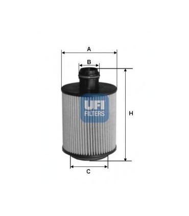 ALFA ROMEO, FIAT, LANCIA UFI 25.061.00 - Filtro olio