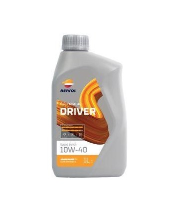 Repsol DRIVER SPEED SYNTH 10W40 1lt olio lubrificante motore auto semi sintetico benzina e diesel