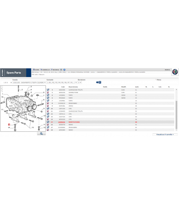 ROSETTA PIANA BULLONE FISSAGGIO ALBERO MOTORE ALFA 33-75-FIAT UNO- 13579771
