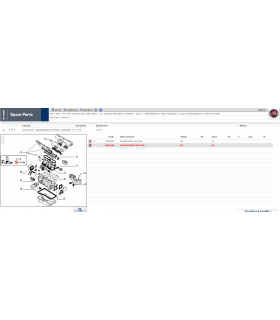 5891992	SERIE  GUARNIZIONI MOTORE FIAT UNO TURBO R89 ORIGINALE **