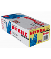 GUANTI DA LAVORO MONOUSO IN NITRILE BLU AREXONS confezione pz.100 - M