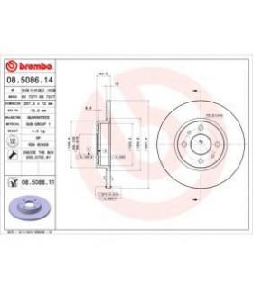 DISCHI FRENO BREMBO---08.9621.14