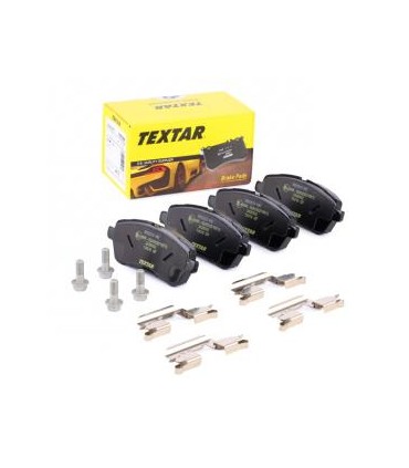KIT PASTIGLIE FRENO, FRENO A DISCO NON PREDISPOSTO PER CONTATTO SEGNALAZIONE USURA (TEXTAR 2428302)