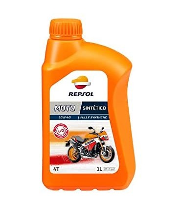 REPSOL10W40  Moto Sintetico 4T  1LT