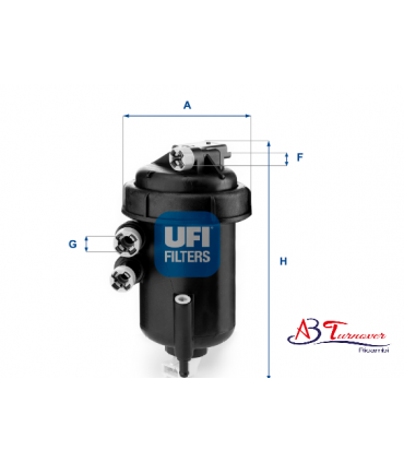 5512700 FILTRO GASOLIO FIAT DUCATO PEUGEOT BOXER CITROEN JUMPER